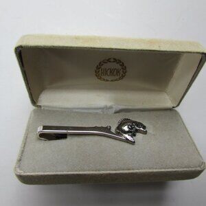 Vintage Hickok Tie Clip Leaping Fish